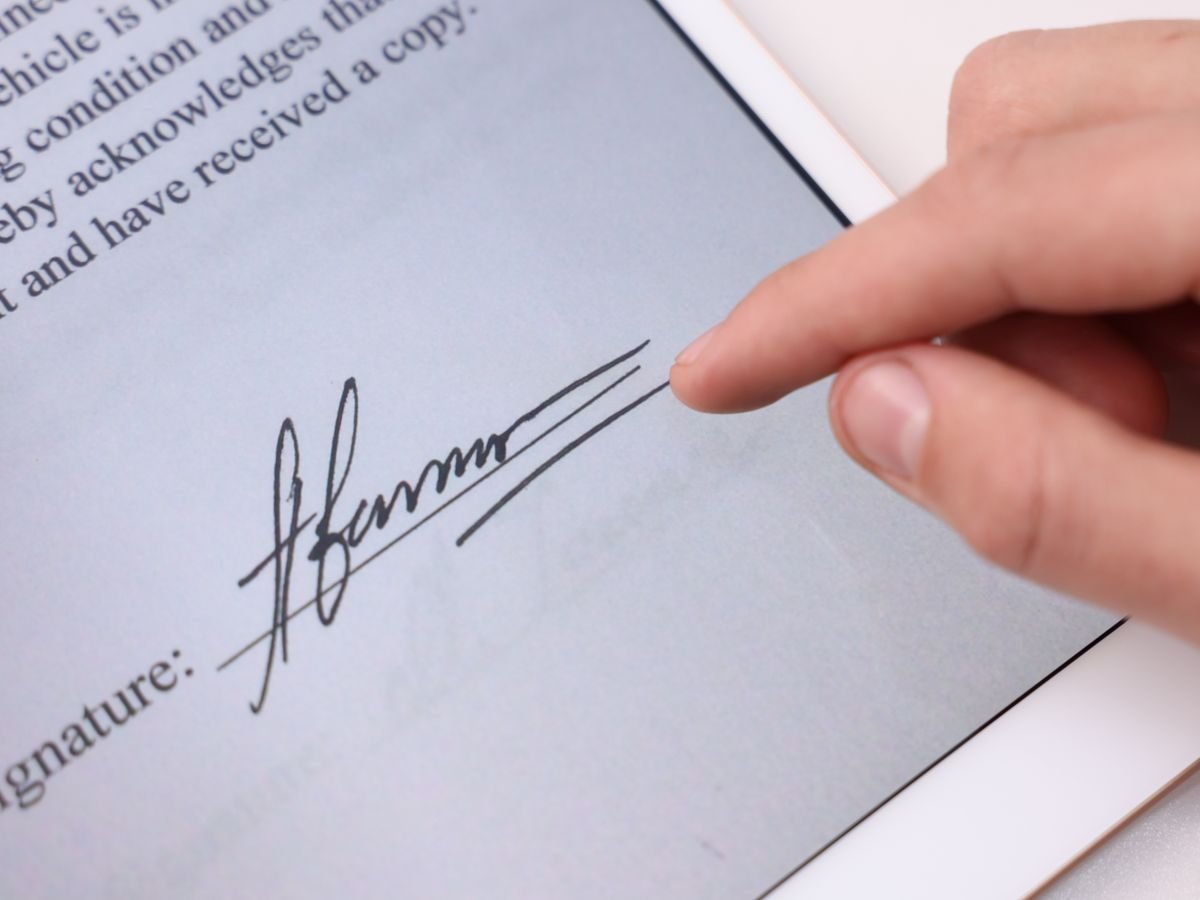 Firma Digital con Certificado Digital en una tablet